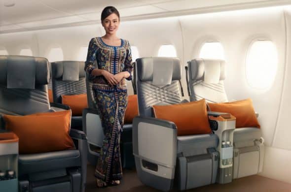 シンガポール航空のキャビンアテンダント