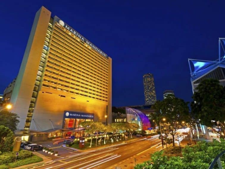 シンガポールの5つ星ホテル「マリーナマンダリン」