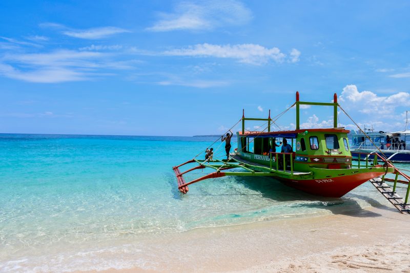 puka beach snorkeling tour boracay philippines