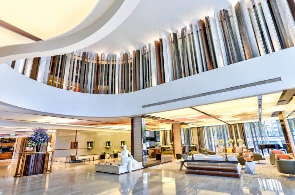 ヒルトンスクンビットバンコクのロビー