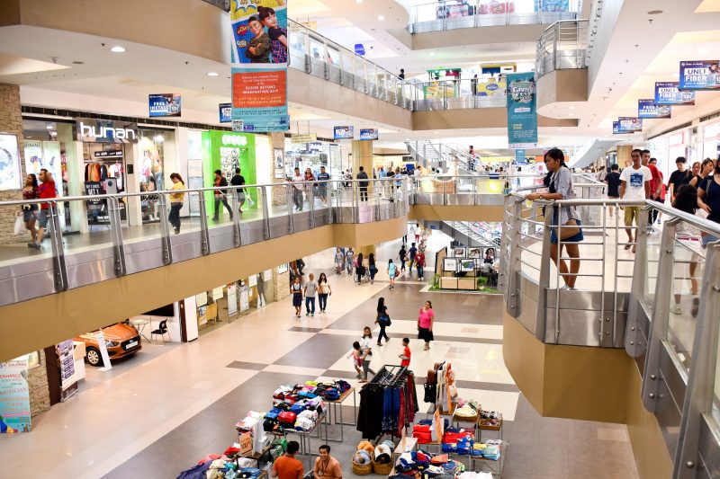 shopping at SM city cebu philippines