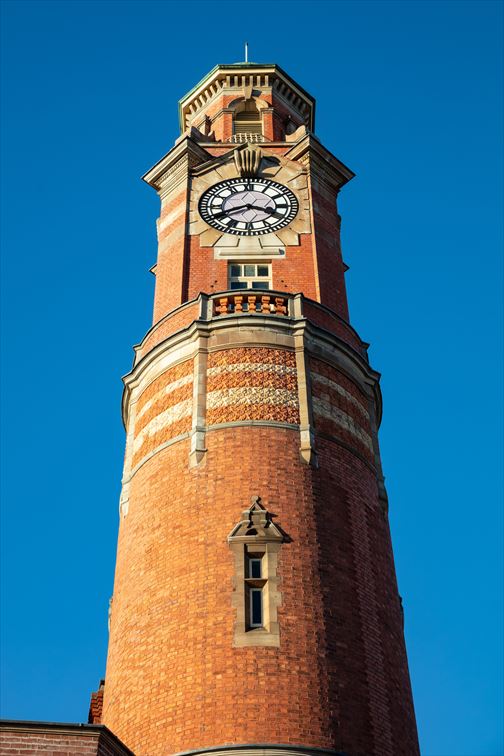 街のシンボル的存在の時計台