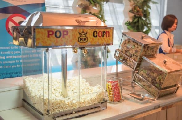 バンコクエアウェイズのラウンジで頂けるお菓子