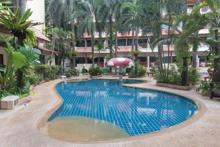 バウマンブリホテルのキッズプール