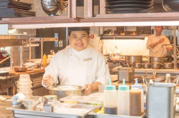 名だたる専属シェフが常駐