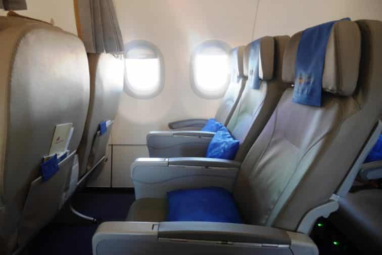 A321ceoプレミアムエコノミークラス 座席1