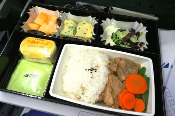 フィリピン航空 機内食 A330