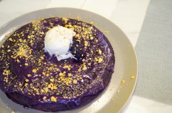 ube pancakes sunnyside cafe boracay philippines