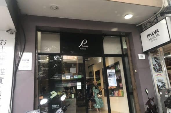 フェーヴァショコラティエの外観