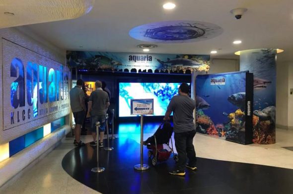 マレーシアの水族館