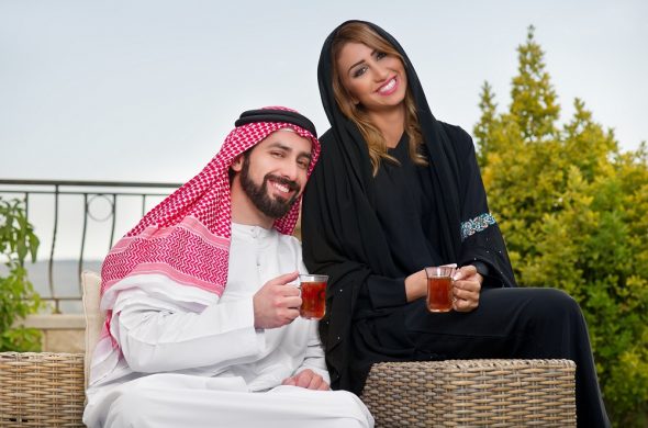 カタールイスラム教の夫婦
