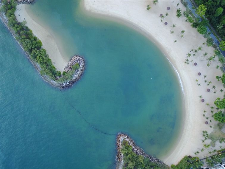 とても静かで、まったり過ごせる「タンジョンビーチ」