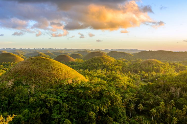 Chocolate hills on Bohol