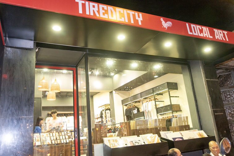 ベトナム・ハノイのお洒落なお土産店「TIRED CITY（タイヤードシティ）」