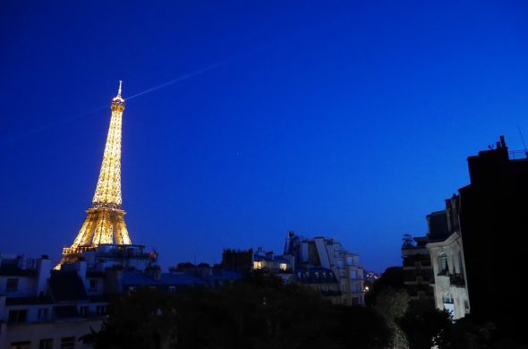 シャングリラホテルパリエッフェル塔夜景