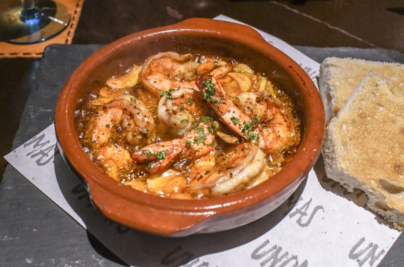 スペイン料理 海老のアヒージョ
