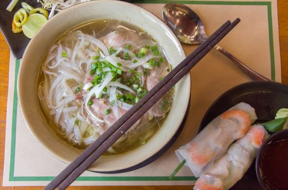 ベトナム料理はどれも野菜が多く使われていてとてもヘルシー！