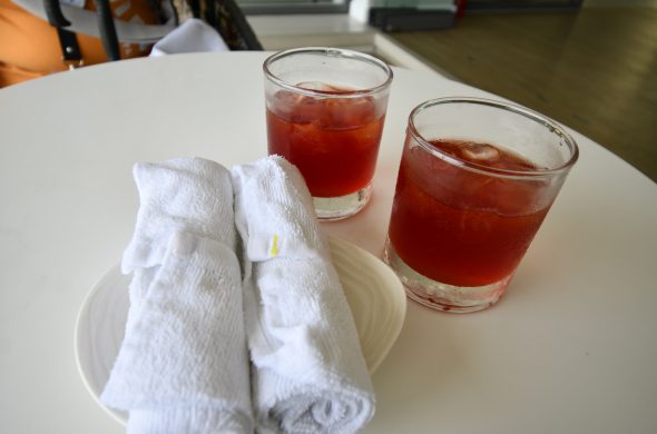 the lind welcome drink