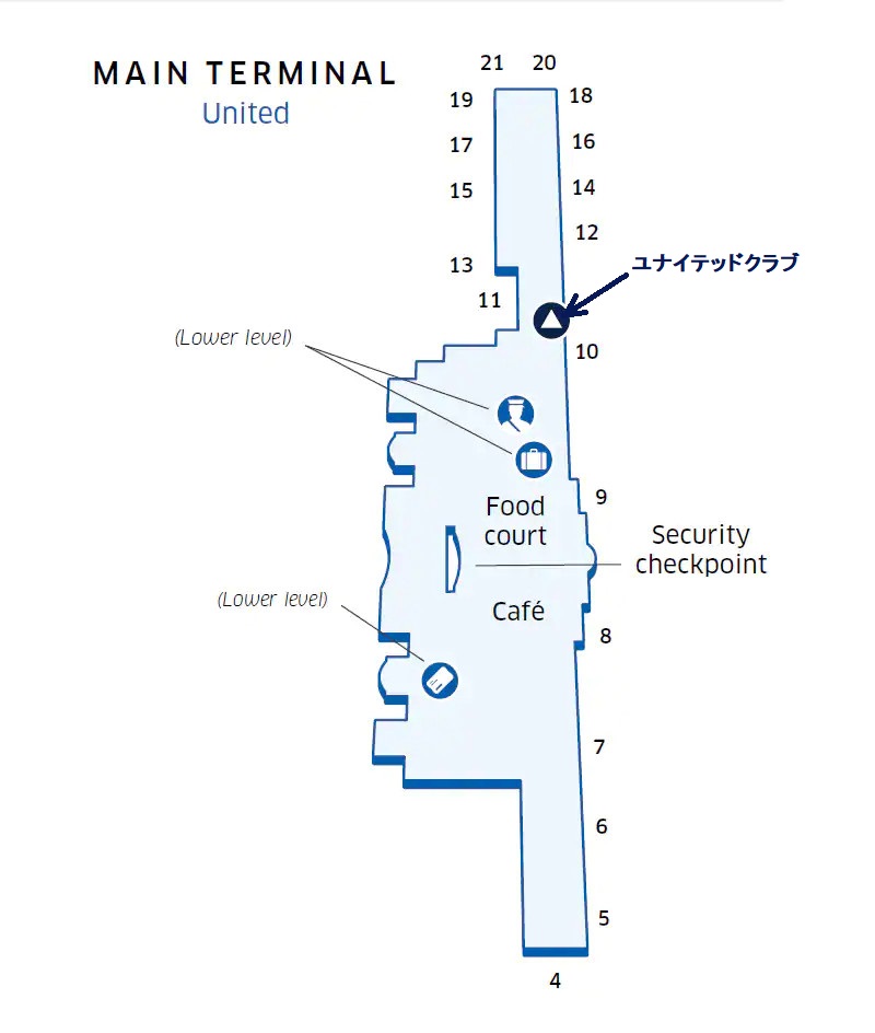 united lounge map_