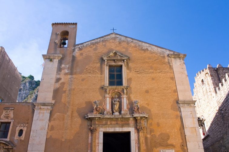 タオルミーナ サンタカテリーナ教会