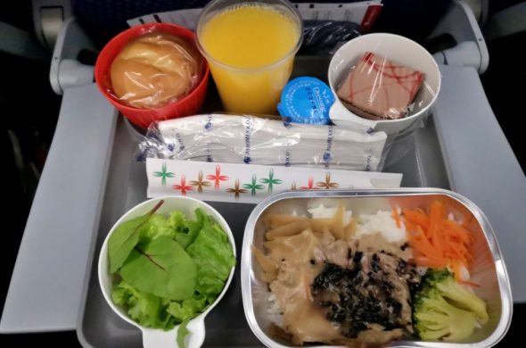 アエロメヒコ航空・機内食