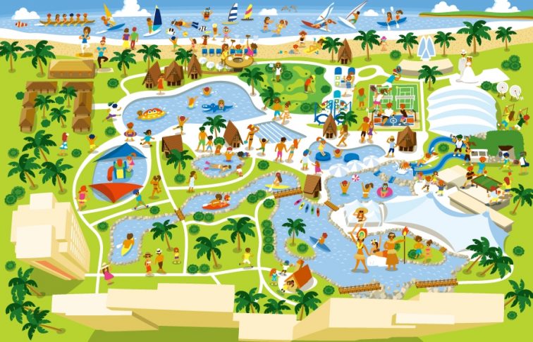 Waterpark Map