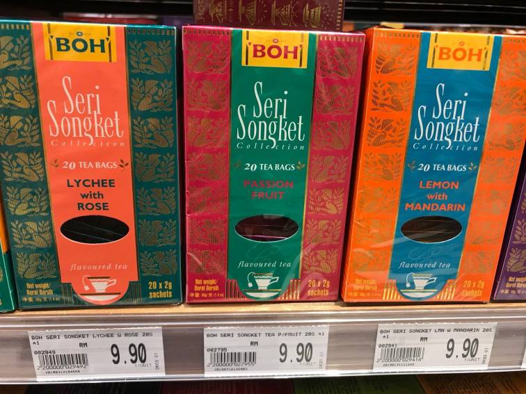 マレーシアのお土産「BOHの紅茶」