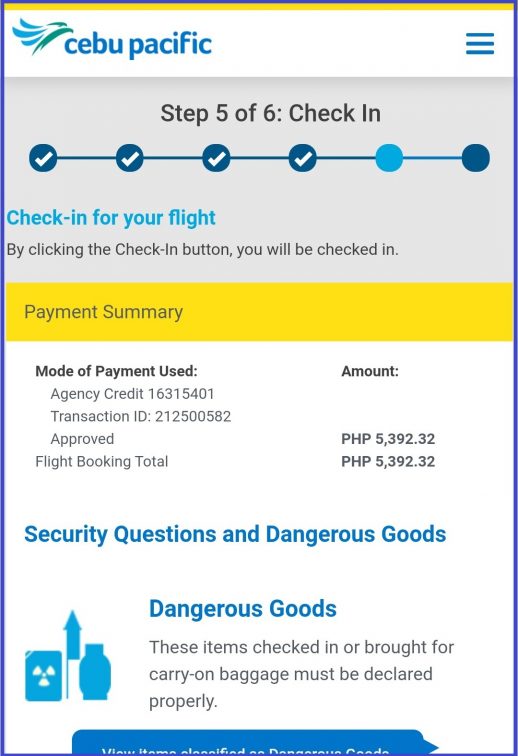 cebu pacific online checkin screenshot6