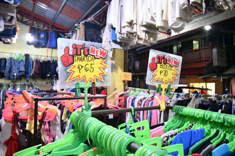 clothes shop in Coron town