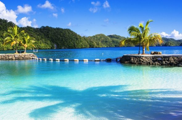 koror island in palau