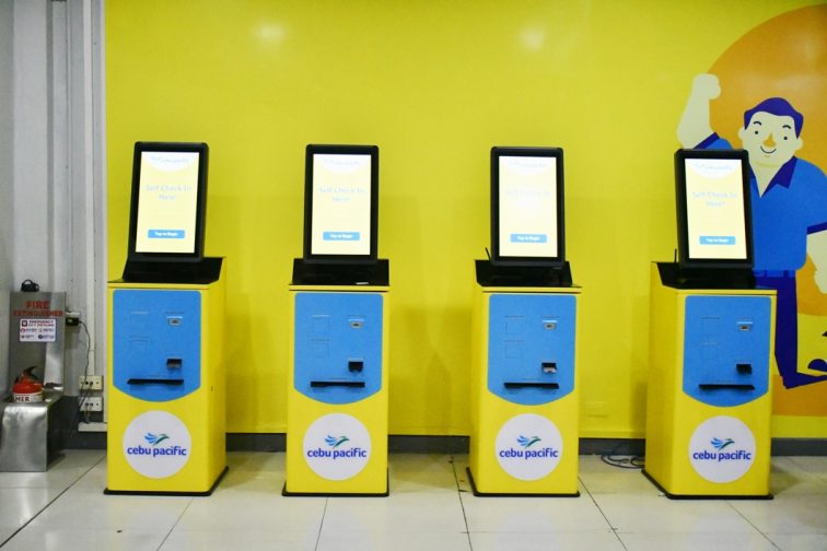 cebu pacific air ticket counter in Manila