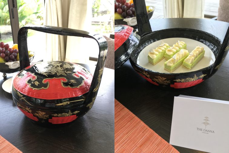 ザダナランカウイのアフタヌーンティーの一部
