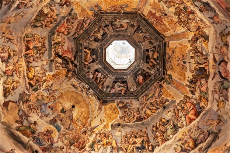 フィレンツェ ドゥオモ クーポラ 天井フレスコ画