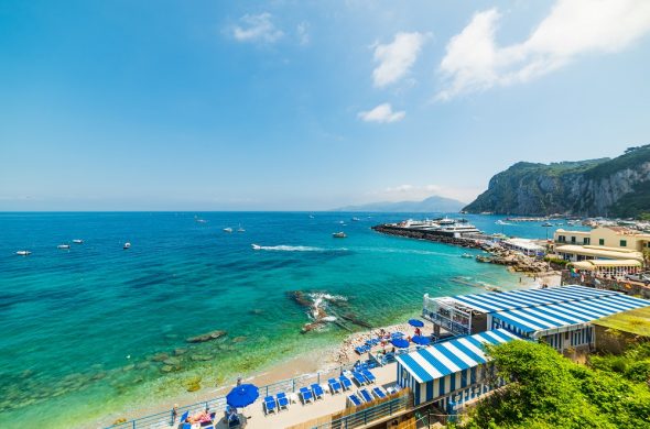 カプリ島 マリーナグランデ