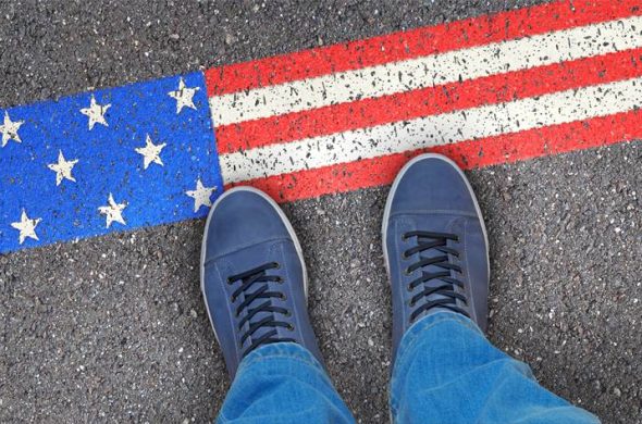 アメリカ入国