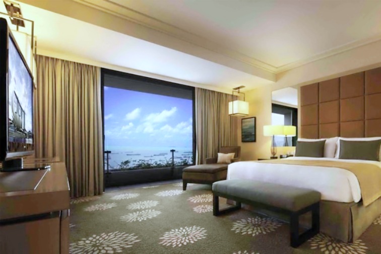 マリーナ ベイ サンズ／クラブガーデンビューの客室