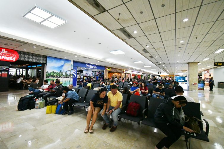 セブ空港 国内線 現在の待ち合いスペース