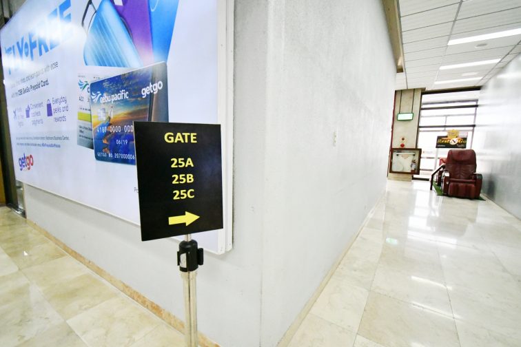 セブ空港 国内線GATE 25A～C