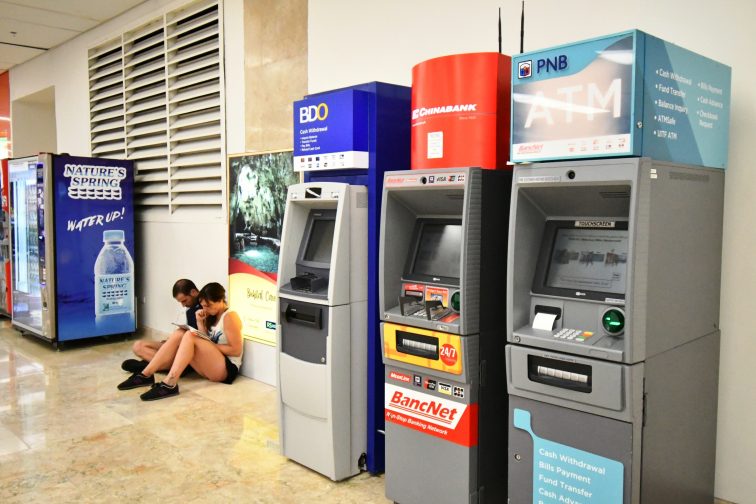 ATM at the airport