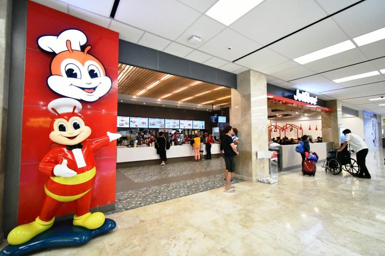 Jolibee at the airport