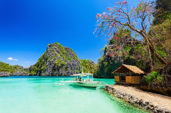 coron philippines blue ocean