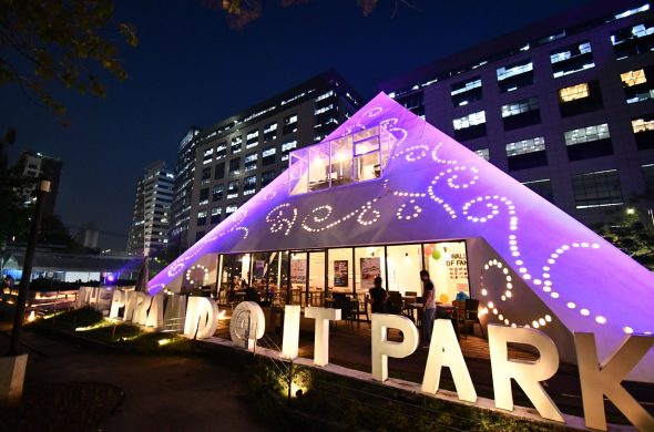 pyramid in IT park