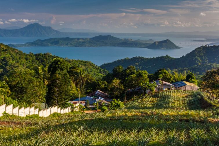 Lake Taal Volcano. Tagaytay