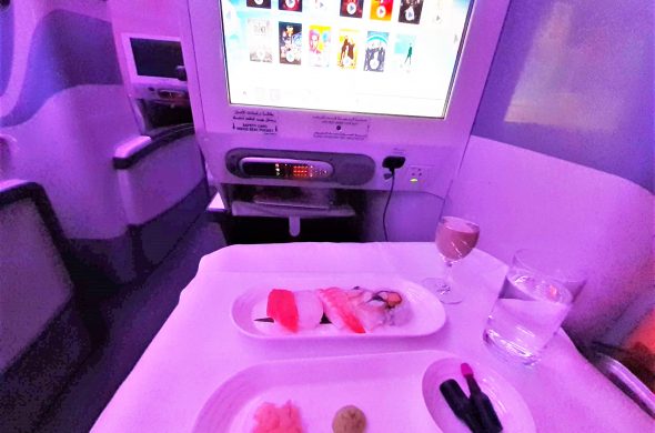 エミレーツ航空 ビジネスクラス