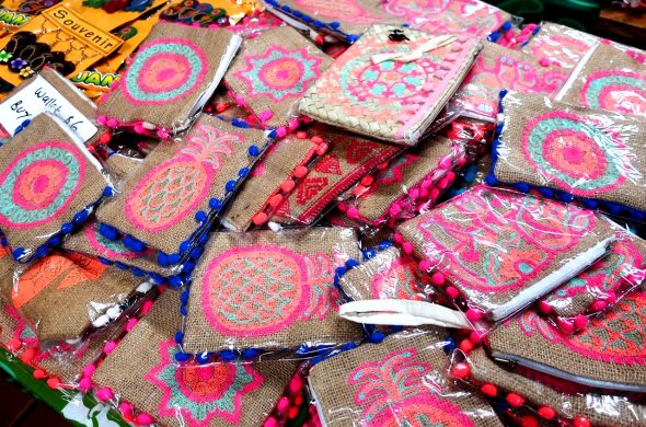 bags at the Chamorro Village Night Market