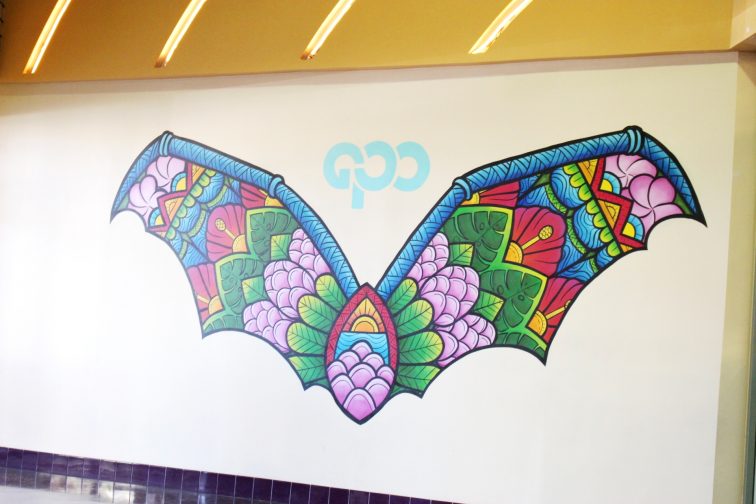 8_bat winds wallart