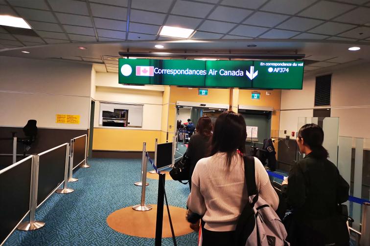 カナダ・バンクーバー空港