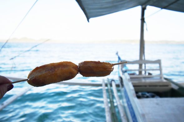 eat banana que!