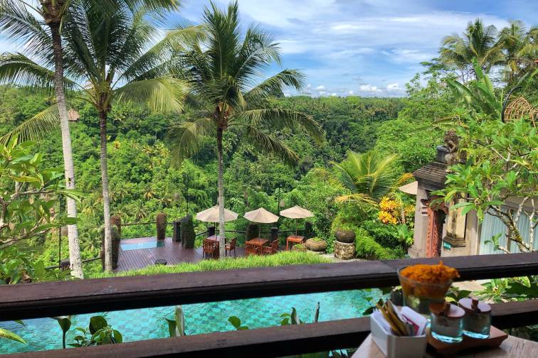 from restaurant view