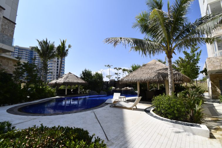 pool at the 3rd building